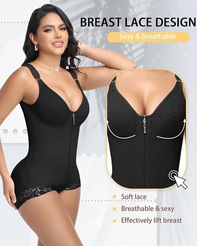 SHAPSHE Fajas Colombianas Moldeadoras Body Shaper High Compression Garment for Women Tummy Control Shapewear in Saudi Arabia