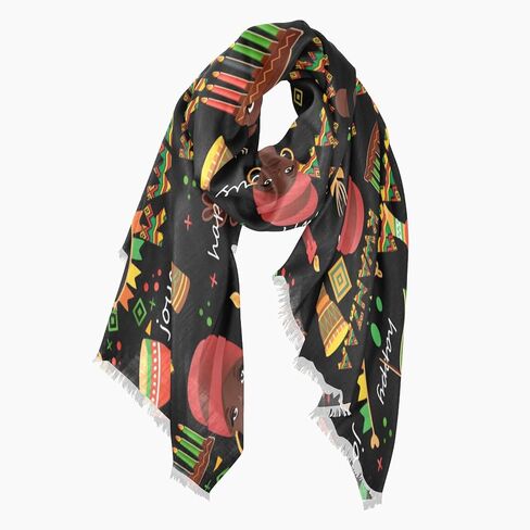 Women's Scarf Shawl Fashion Lightweight Scarves Long Scarf for Spring Fall Winter in Saudi Arabia