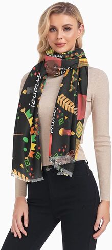 Women's Scarf Shawl Fashion Lightweight Scarves Long Scarf for Spring Fall Winter in Saudi Arabia