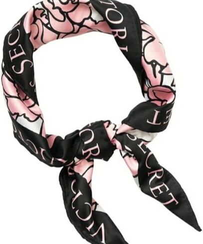 Victoria's Secret Bombshell Signature Scarf Size 25" x 25" Multi Color New in Saudi Arabia