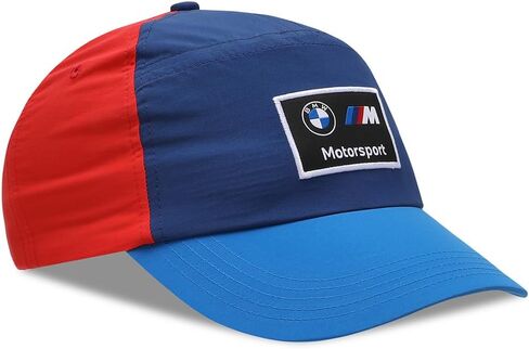 قبعة PUMA BMW M Motorsport Heritage - هيكل من البولي أميد، مقاس قابل للتعديل، شعار Motorsport - أزرق احترافي - مقاس واحد يناسب الجميع in Saudi Arabia