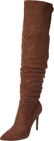 Jessica Simpson Women's Loury Stiletto Heeled Over-the-knee Boot Tan Size 11 in Saudi Arabia