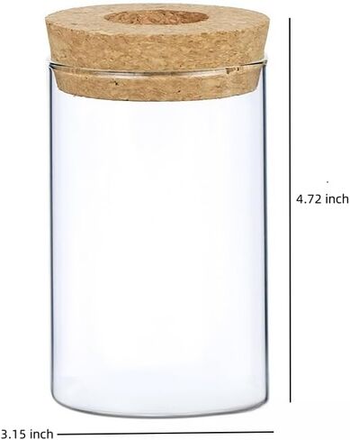 Plant Propagation Stations, Desktop Propagated Plant Jars, Lid Hydroponic Glass Planter for Office and Home Table Decorations in Saudi Arabia