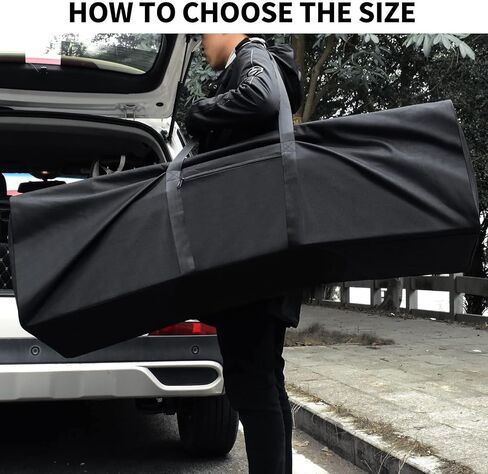 3 Pack Large Duffel Bag - 110L Extra Sports Travel Luggage Bag with Upgrade Zipper - Sturdy & Water Resistant - Black in Saudi Arabia