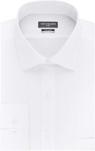 Van Heusen Mens Tall Fit Dress Shirt Flex Collar Stretch Solid (Big and Tall) in Saudi Arabia