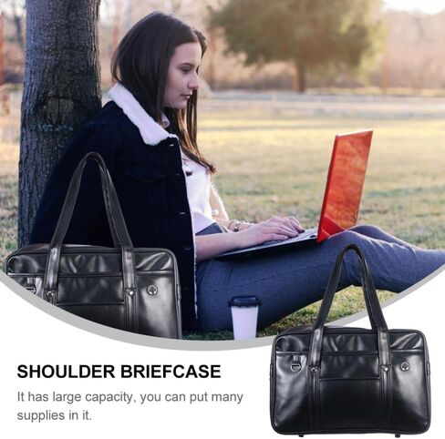 Japanese Uniform Handbag Pu Shoulder Bag Large Capacity Tote Waterproof Briefcase for Workers Students in Saudi Arabia
