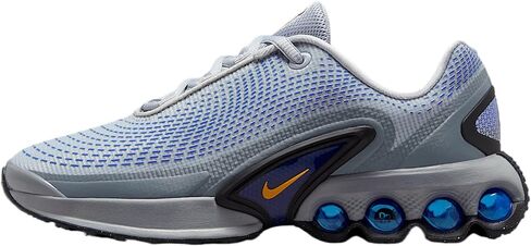 حذاء Nike Air Max Dn Big للأطفال (FB8987-013، رمادي ذئب/هايبر رويال/فضي معدني/سيراميك لامع) in Kuwait
