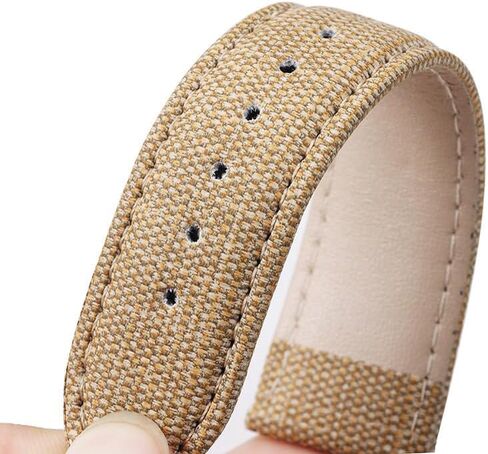 Watch Strap,Watch bands, Nylon Watch Strap 10mm 12mm 14mm 16mm 18mm 20mm 22mm Canvas Watch Band for Women Men Universal Wristband in Saudi Arabia