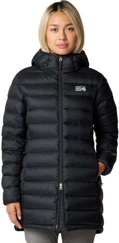 Mountain Hardwear، Tiberondack Down Parka - للنساء، أسود، XS in Saudi Arabia