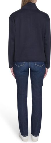 Nautica Womens Mockneck Zip Up Fleece Jacket in Saudi Arabia