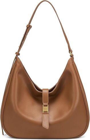 LA FESTIN Genuine Leather Hobo Bags for Women, Real Leather Tote Handbag Shoulder Satchel Purse for Dating in Saudi Arabia