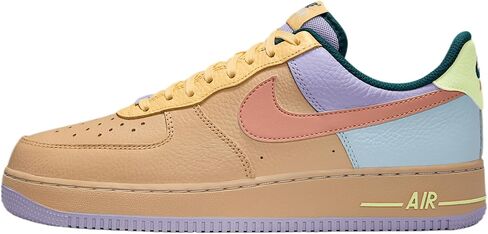 حذاء Nike Air Force 1 '07 للرجال (IB4493-252، سمسم/كوبية/أصفر ناعم/عقيق مشمش) in Kuwait