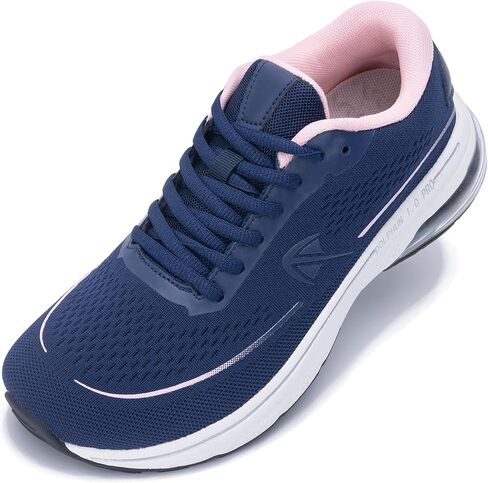 AOV Wide Toe Box Running Shoes Women Arch Support Walking Sneakers for Plantar Fasciitis Athletic Tennis Orthotic Shoes for Workout Gym Black Size 8 in Saudi Arabia