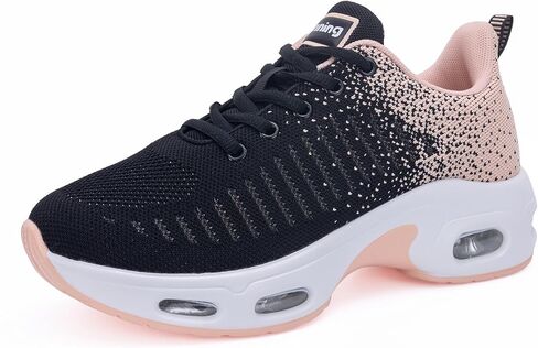 Womens Slip on Tennis Shoes Comfortable Running Sneakers Athletic Walking Gym Workout Jogging Footwear US 6-11 in Saudi Arabia