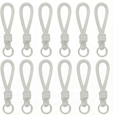 Paracord المفاتيح السوار حقيبة العرافة 12 قطعة حزام مضفر حلقة رئيسية حبل حبل سلسلة مفاتيح لمفاتيح السيارة الهاتف ألعاب من القطيفة in Kuwait