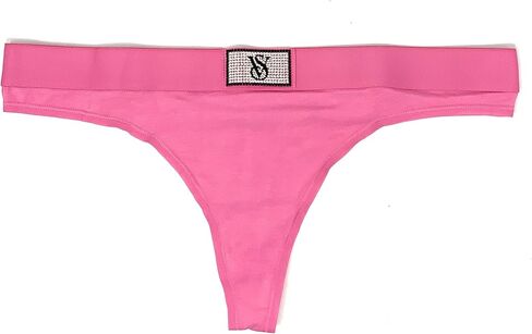 Victoria's Secret Logo Cotton Thong Panty in Kuwait