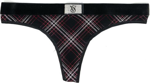 Victoria's Secret Logo Cotton Thong Panty in Kuwait