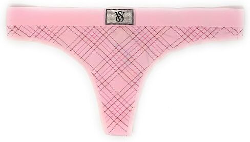 Victoria's Secret Logo Cotton Thong Panty in Kuwait