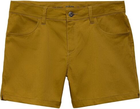 Prana Women's Stretch Zion Halle Short, Retro Olive, 14, Inseam: 5 in Saudi Arabia