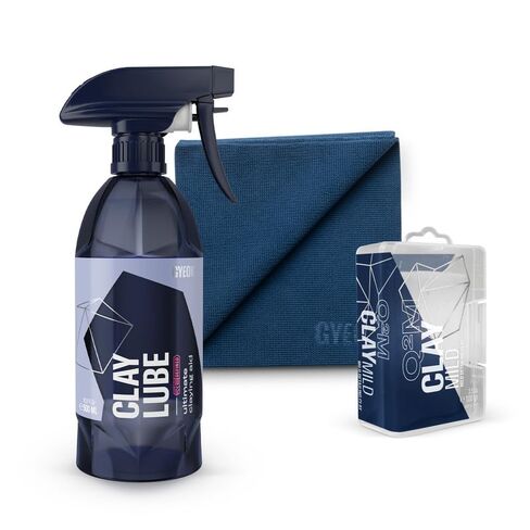 كوارتز Q²M ClayLube 500 مل - زيت تشحيم الطين فائق النعومة - يعمل مع قفازات الطين وقضيب الطين للسيارات ومناشف الطين وأقراص الطين - يزيل العيوب - بقايا منخفضة - إعداد طلاء السيارة من السيراميك in Kuwait