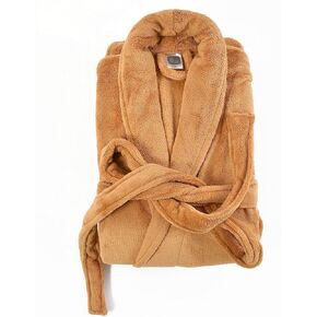 Cotton Bolls Textiles Luxury Plush Microfiber Bath Robe | Fluffy & Super Soft Fabric | Long Sleeves | Shawl Collar Style in Saudi Arabia