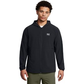 Under Armour 1386555-1-SM UA Vibe Woven Windbreaker Black SM in Kuwait
