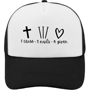 God is Greater Than The Highs and Lows Trucker God is Greater Than The Highs and Lows' Trucker Hat for Inspired Living Hat Hats for Men Fashion AllBlack Hat for Women Gifts for Mom Hiking in Kuwait