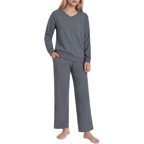 Latuza Women's Petite Cotton Lounge Set Long Sleeve Loungewear Outfits in Saudi Arabia