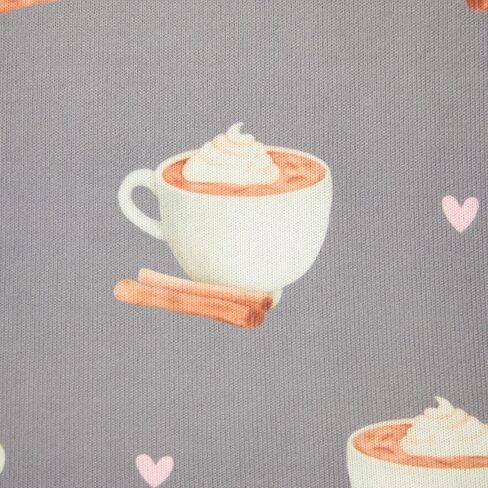 بنطال بيجامة نسائي من PJ Salvage مطبوع عليه Love You a Latte Jersey Knit Jogger in Kuwait
