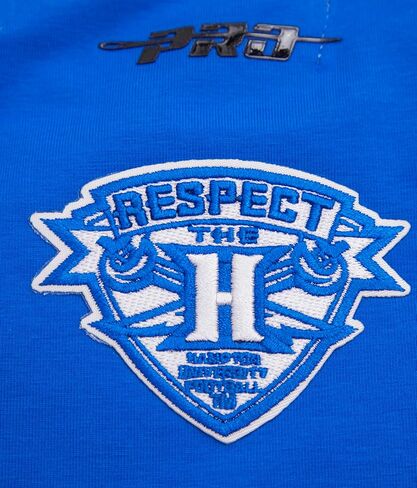 Pro Standard Womens Hampton University Classic Essentials Short Sleeve Boxy Tee Royal Blue XL in Saudi Arabia