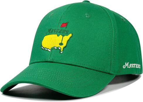 2024 2025 Golf Tournament Hat,Green/White Trucker Caddy Ball Cap for Men Women,Golf Merchandise Apparel in Kuwait