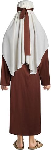 Joseph Costume for Kids Boys Shepherd Cosplay Outfit Jesus Robe Nativity Costume Middle East Biblical Times Tunic in Saudi Arabia