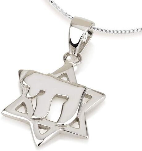 Faith Jewelry 925 Sterling Silver Chai Pendant Charm in Saudi Arabia