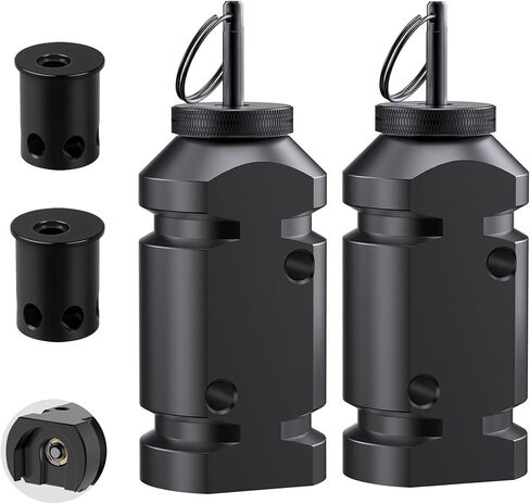 Perimeter Trip Alarm with Trip Wire - 209 Primers Camping Trip Wire Alarm Device, Black Perimeter Defense Device, Early Warning Security System for Camping and Property Safety in Saudi Arabia