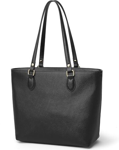 Large Tote Bags for Women, PU Leather Shoulder Satchel Purse and Handbags for Work, College, Travel in Kuwait