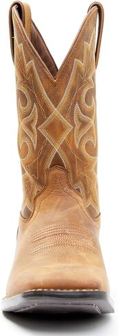 حذاء Durango الرجالي ذو الرقبة الطويلة Barn Westward Western Performance بمقدمة مربعة واسعة بني - 12 D(M) US in Saudi Arabia