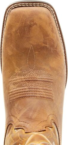 حذاء Durango الرجالي ذو الرقبة الطويلة Barn Westward Western Performance بمقدمة مربعة واسعة بني - 12 D(M) US in Saudi Arabia
