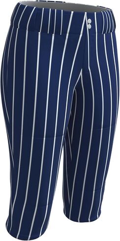 بنطال Boombah للسيدات Hypertech Fastpitch Softball Knicker: سروال موحد مقلم، ركبة معززة، ارتفاع متوسط، أساور مرنة in Kuwait