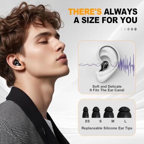 Noise Reducing Ear Plugs, 50dB Noise Cancelling Ear Plugs for Concerts, Reusable Soft Silicone Musicians Earplugs for Side Sleepers/Drummers/Snoring Blocking/Concert Earbuds Protection [Black] in Saudi Arabia
