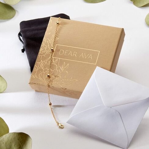 Dear Ava Sweet 16 Bracelet - Sweet Sixteen, Daughter, Granddaughter, Niece, Friend, Heartfelt Card & Jewelry Gift for 16th Birthday, Holidays and more in Saudi Arabia