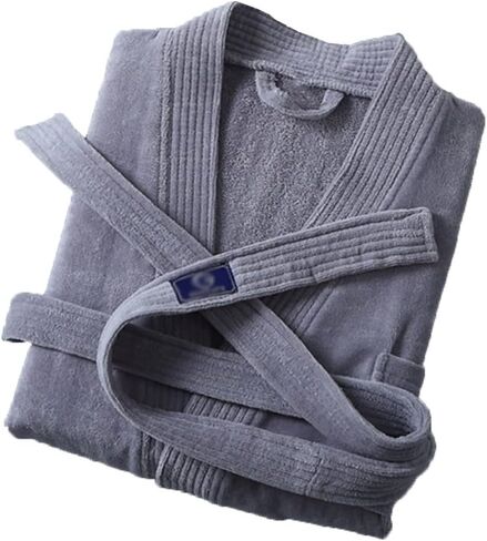 XUEMML Bathrobe Towel Material, Hotel Bathrobes Unisex Adult,100% Cotton Robe ，Spa Long Bathrobe For Ladies Sleepwear in Saudi Arabia