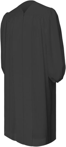 Premium Black Baptismal Robe - 54 (5'9"-5'11") in Saudi Arabia