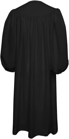 Premium Black Baptismal Robe - 54 (5'9"-5'11") in Saudi Arabia