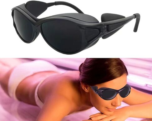 Professional Red Light Therapy Goggles, Infrared & LED Red/Blue Light Protection in Saudi Arabia