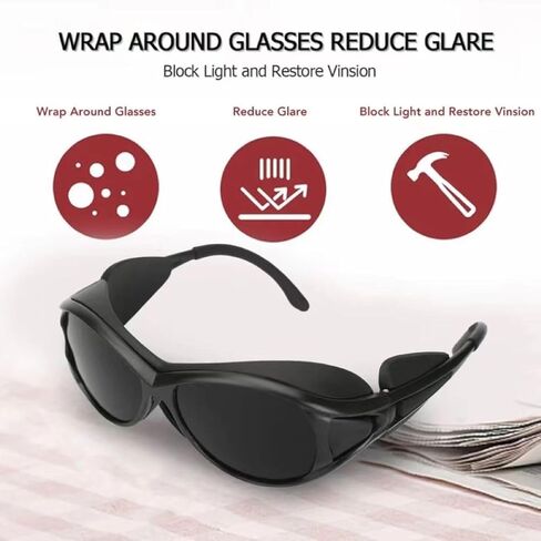 Professional Red Light Therapy Goggles, Infrared & LED Red/Blue Light Protection in Saudi Arabia