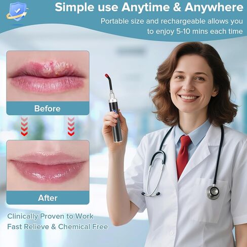 العلاج بالضوء الأحمر للقرحة الباردة العلاج بالأشعة تحت الحمراء للمفاصل وآلام العضلات والأعصاب، مع وظيفة قابلة للفصل، لأي جزء من الجسم (أسود مع شاشة LCD) in Kuwait