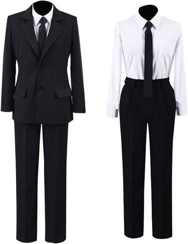 Cosplay Costume High School Outfit Uniform Suit Shirt Jacket Coat Pants Tie Halloween for Women Men in Saudi Arabia