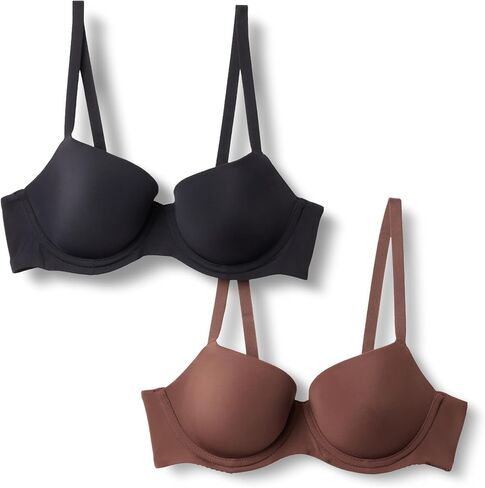 Amazon Essentials Womens Microfiber Lined Wired Balconette Bra in Saudi Arabia