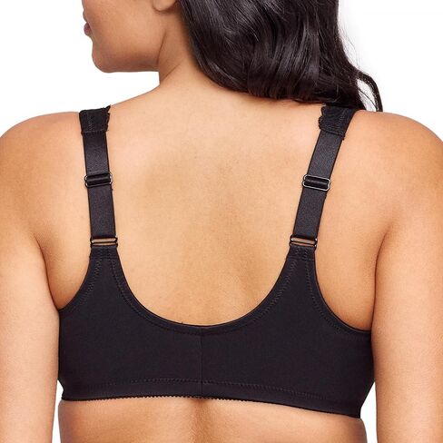 Glamorise Womens Wonderwire Lace Front-Closure Underwire #9245 in Saudi Arabia