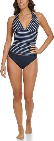Tommy Hilfiger Women's Standard Tankini Swimsuit Monstera Leaf Small in Saudi Arabia
